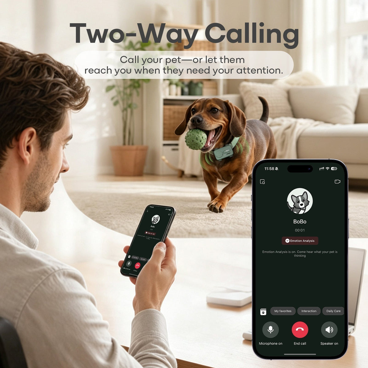 PetPhone Two-Way Calling