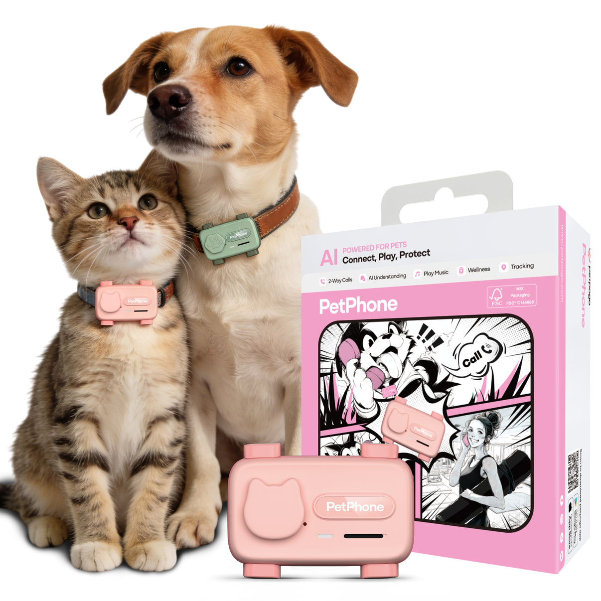 PetPhone Us PetPhone-the 1st AI-Powered smartphone for pets